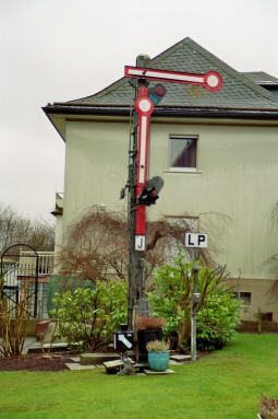 Signal in einem privaten Garten